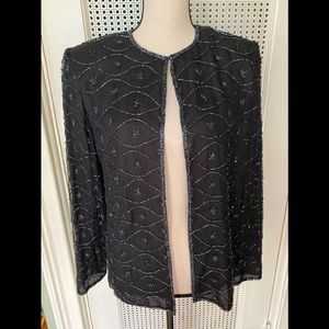 Vintage JMD New York beaded cape